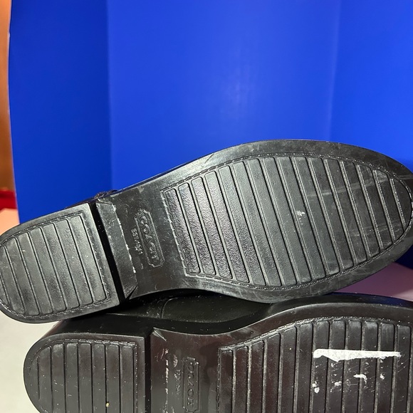 Coach black rainboots size 9B new without box - Picture 2 of 4